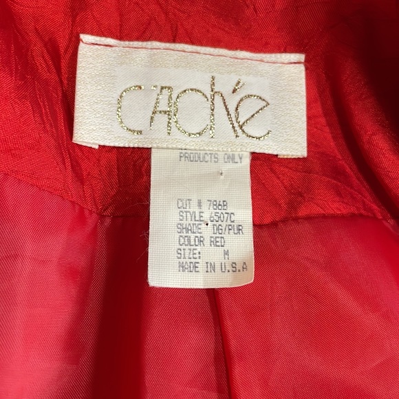 Vintage Cache Punk Rock Skirt Suit size Medium - Picture 9 of 9